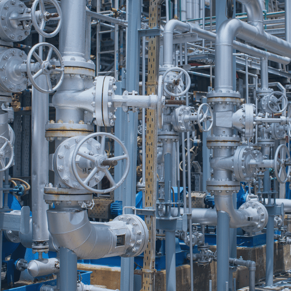 Industrial pump and valve components symbolizing the P&V industry