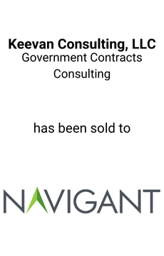 Seale advised Keevan Consulting on the divestiture of their business to Navigant