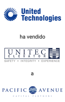 Seale asesoró a United Technologies en la venta de Unitec a Pacific Avenue