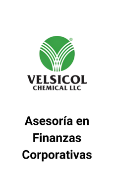 Velsicol asesoría en finanzas corporativas