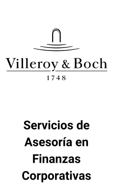 Se asesoró a Villeroy & Boch AG, 
